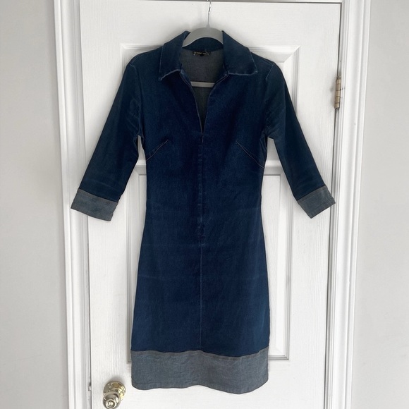 le chateau Dresses & Skirts - Le Chateau | Stylish Denim Dress with 3/4 Sleeves